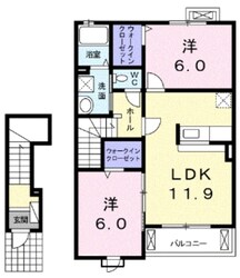 カリーヴァ・スト・ヴーノの物件間取画像